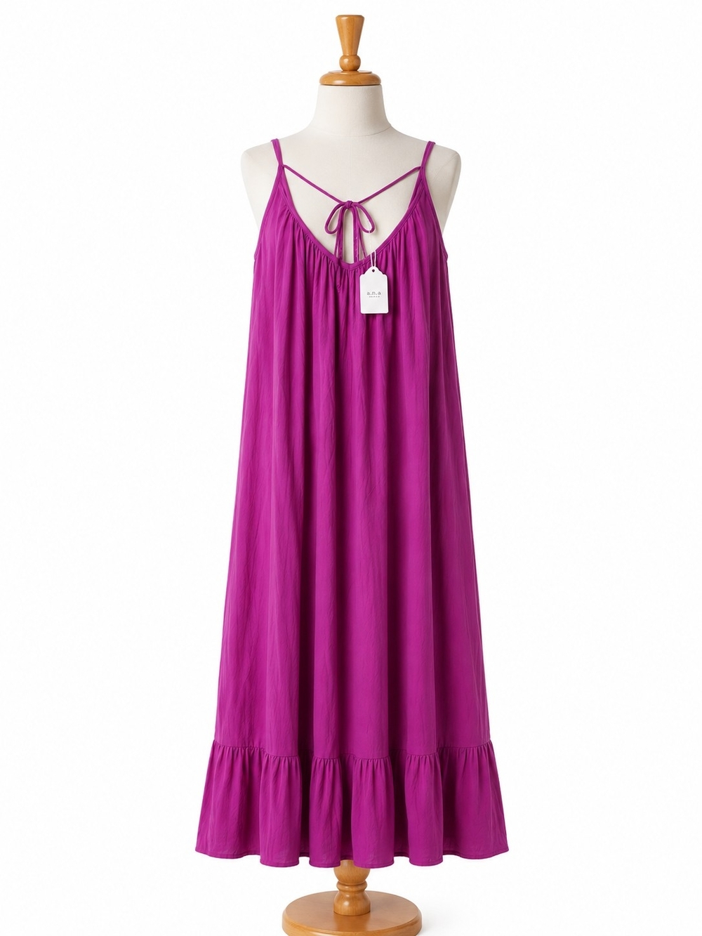 GAP Fuchsia Maxi Dress